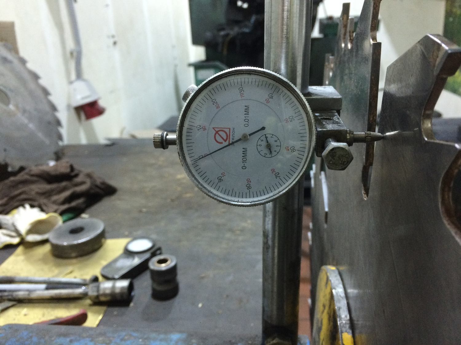 правка дисковой пилы 