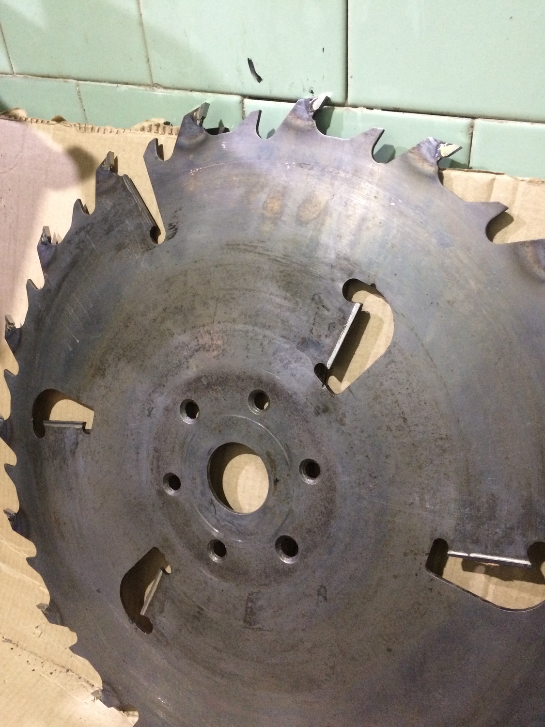 ремонт пильного диска 500*50*3.2*5.2*18kcr10(32) 